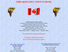 Tablet Screenshot of firearmseducationschool.com